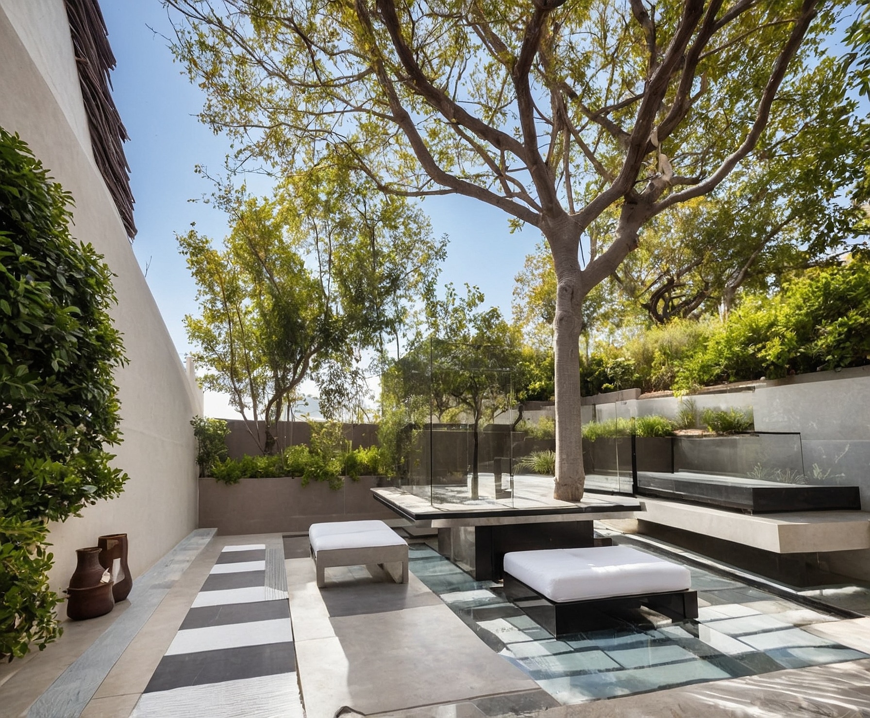 Villa moderna en Santiago con diseño elegante